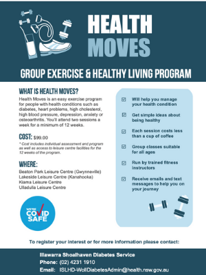 Health Moves information flyer