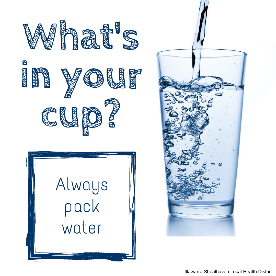 Always pack water