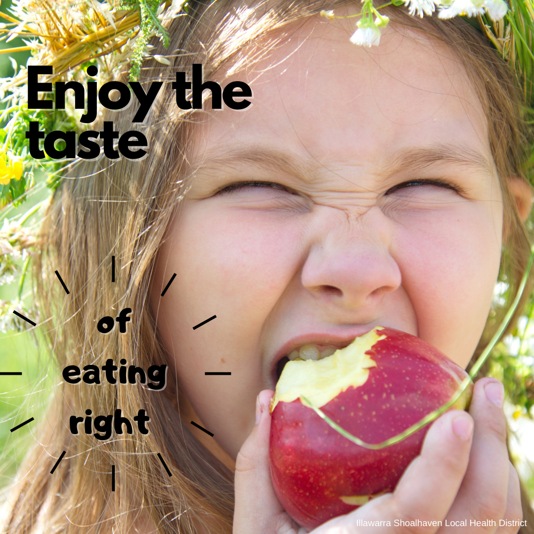 Enjoy the tase of eating right