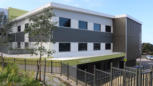 Facade of new Bulli Hospital