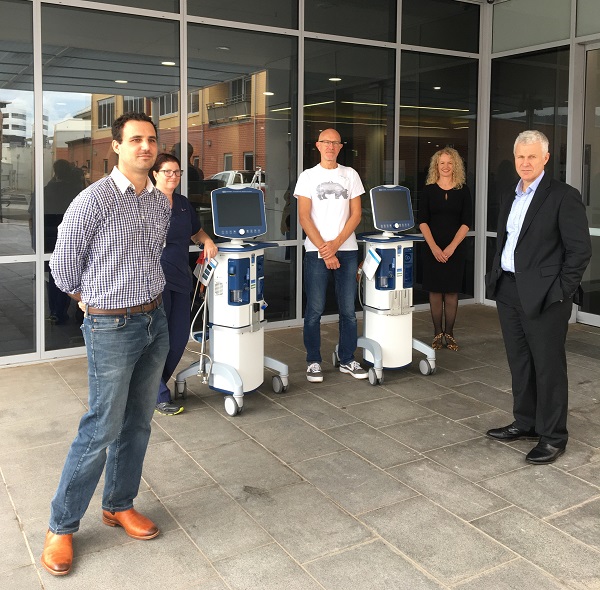 Arman Schwarz - Tibra Capital Foundation with Professor Kate Curtis, Dr Alan Davey-Quinn, Nicole Sheppard and Dr Bruce Ashford